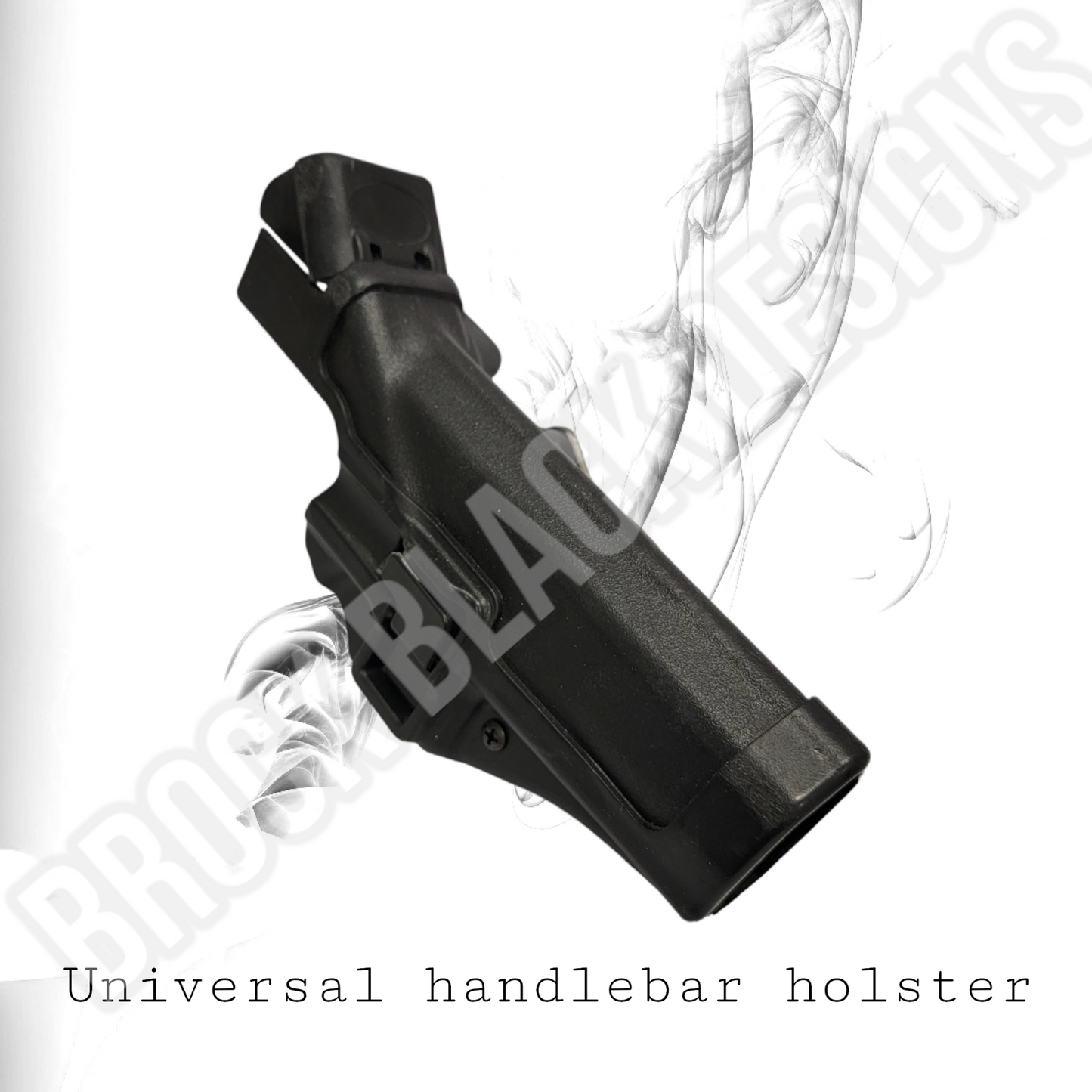 Handlebar glock holster