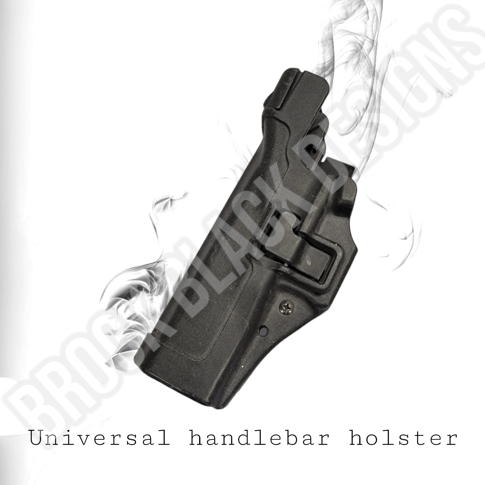 Motorcycle handlebar holster